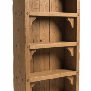 Handmade Rustic Wooden Bookshelf