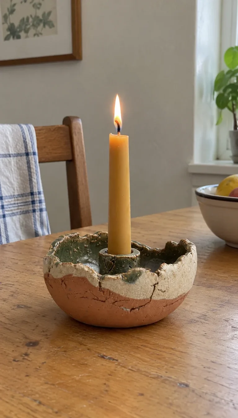 Ceramic Candle Holder