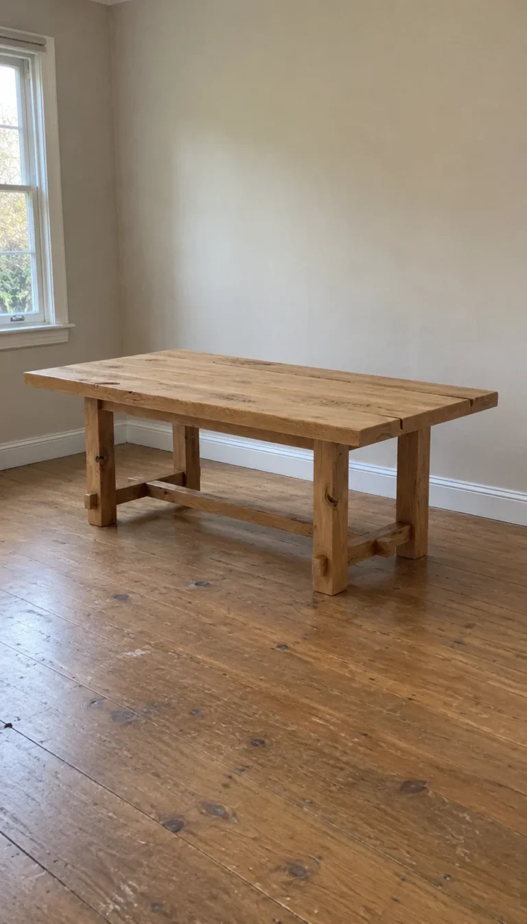 Rustic Wooden Dining Table