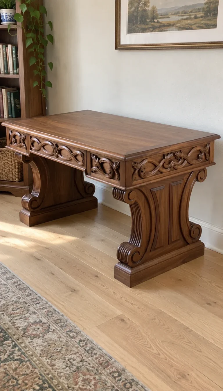 Solid Walnut Desk