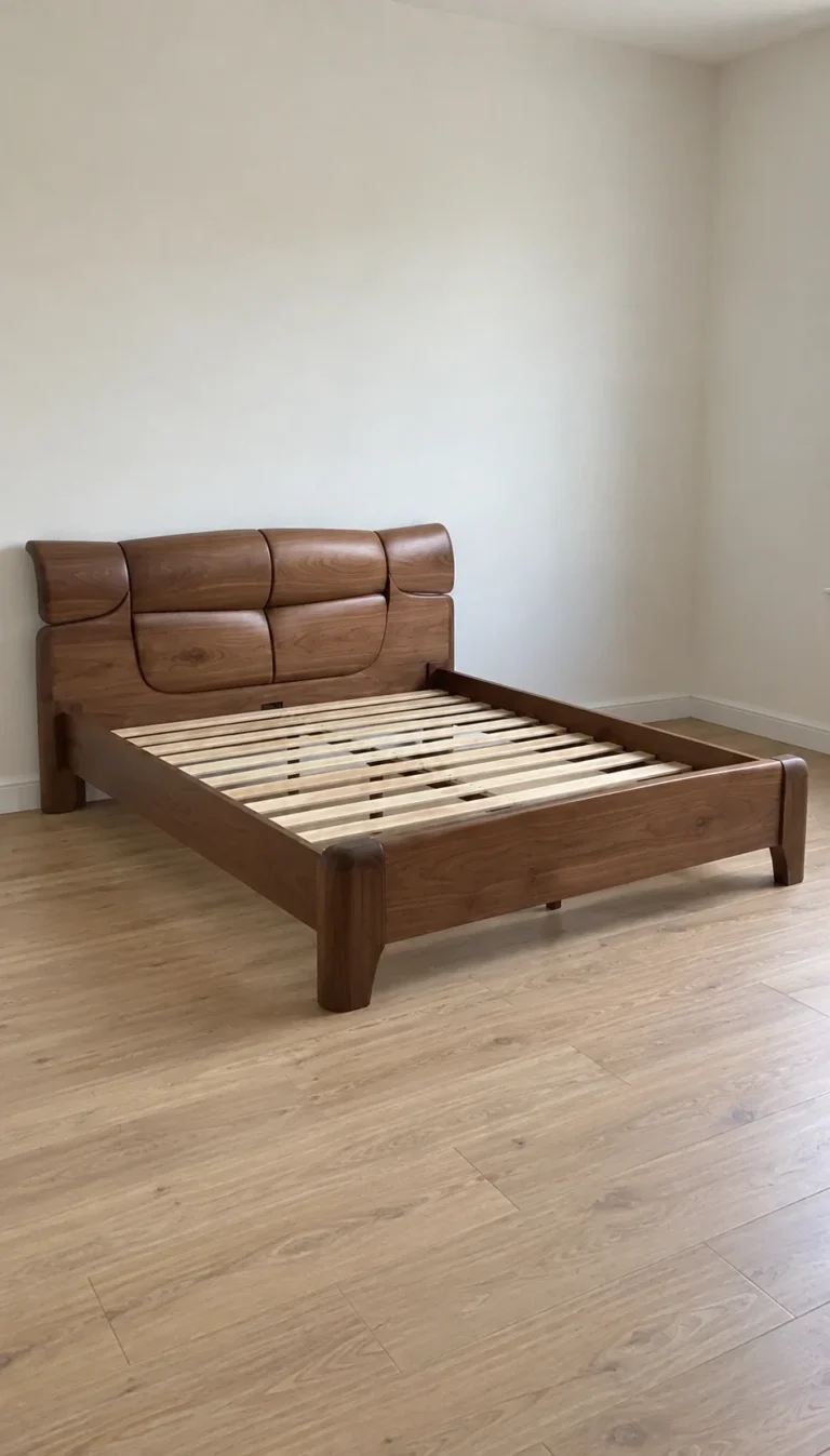 Solid Walnut Bed Frame